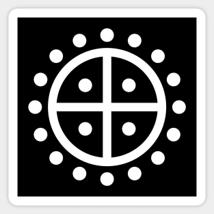 Sun Wheel Sticker